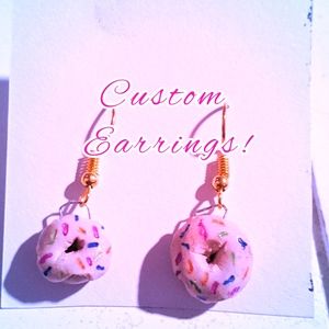 Custom Earrings!